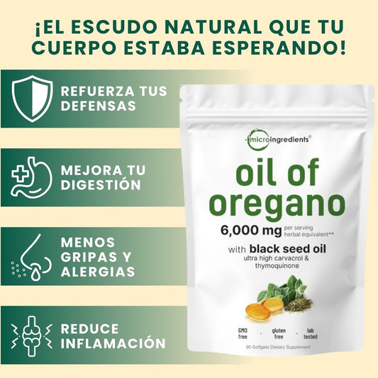 OIL OF OREGANO CÁPSULAS