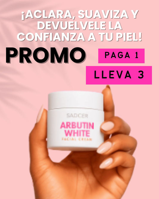 ARBUTIN WHITE - ADIÓS MANCHAS EN LA PIEL BM3C1P1